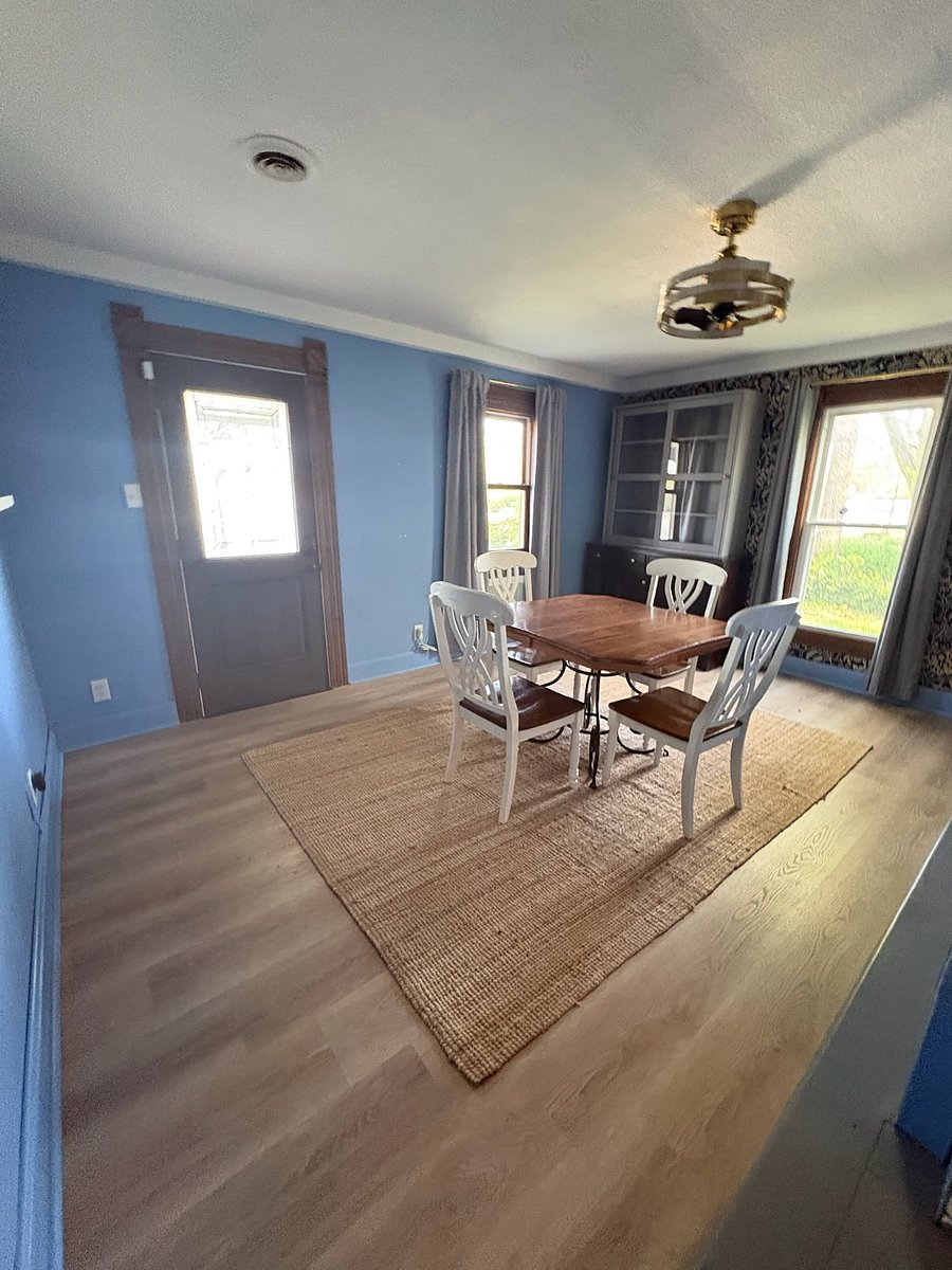 Dining and area for office