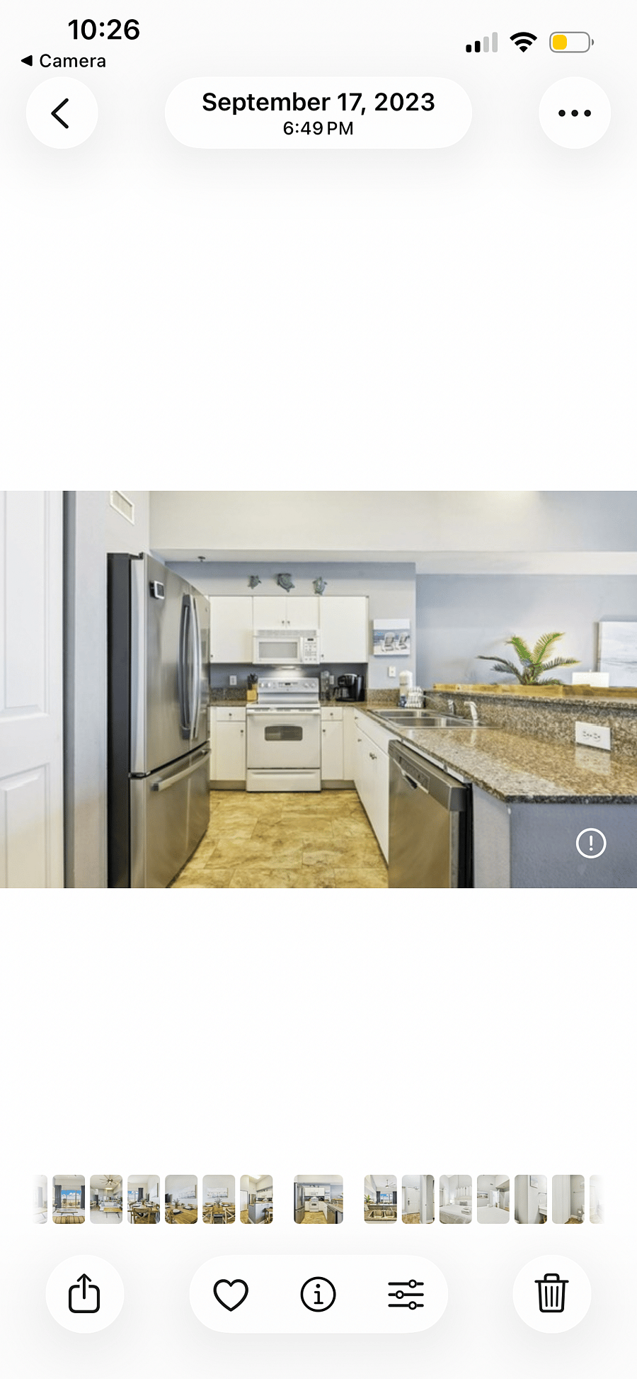 Fully appointed kitchen