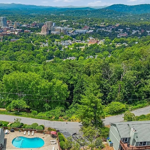 Your condo pictured to the right of the pool