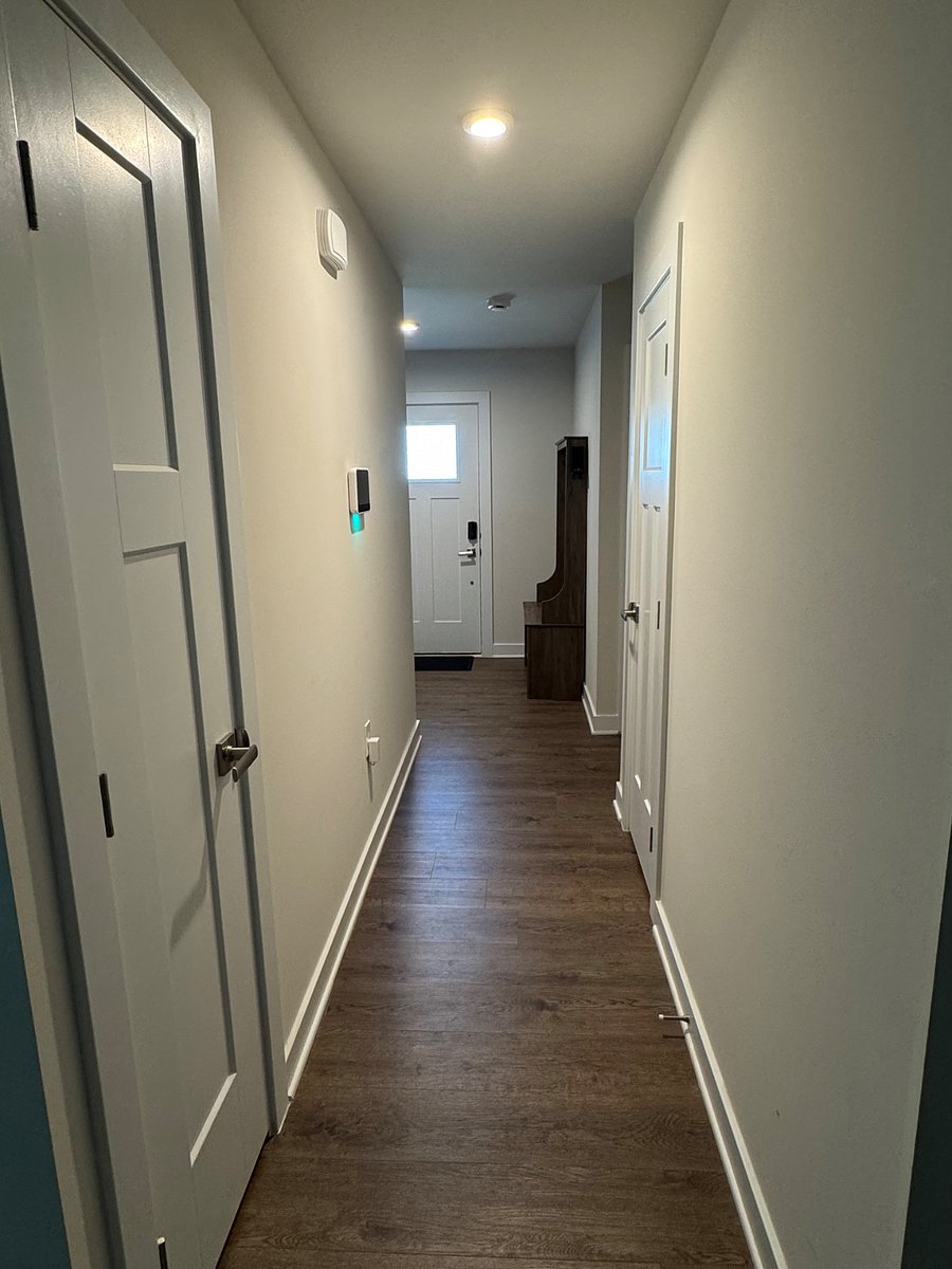 Entryway - Linen Closet on Left