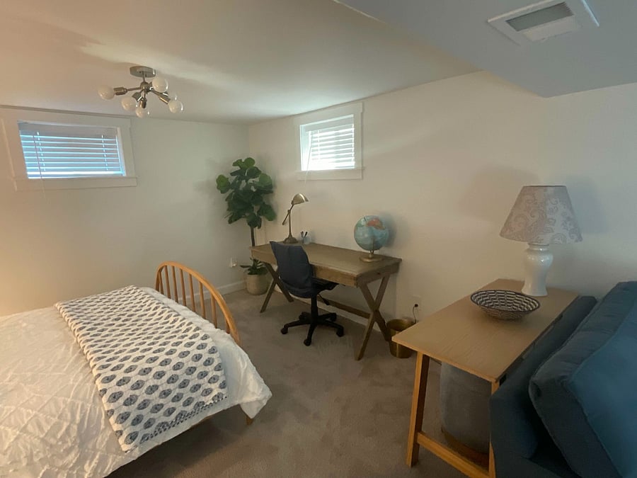 Desk area