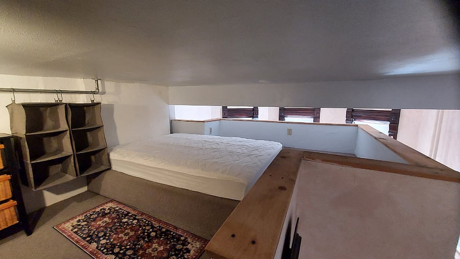 Full loft over kitchen