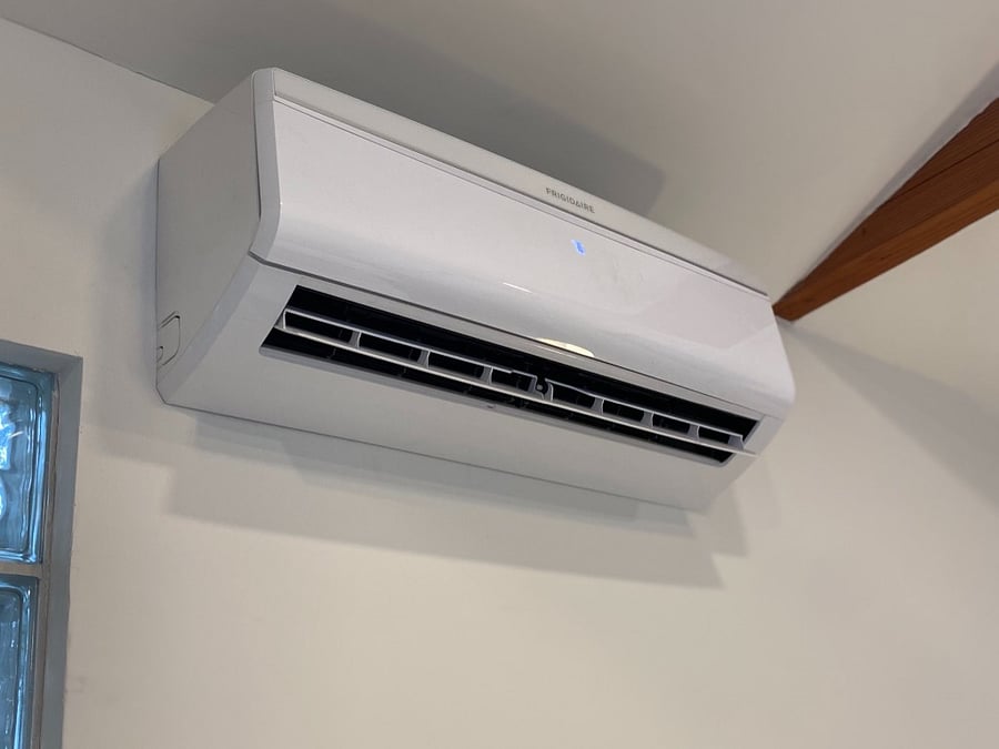 Efficient and quiet mini-split HVAC.