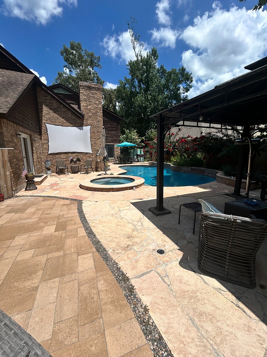 Backyard oasis
