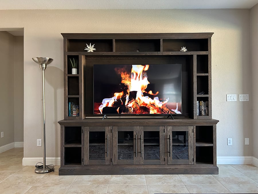 Family room & flat screen TV