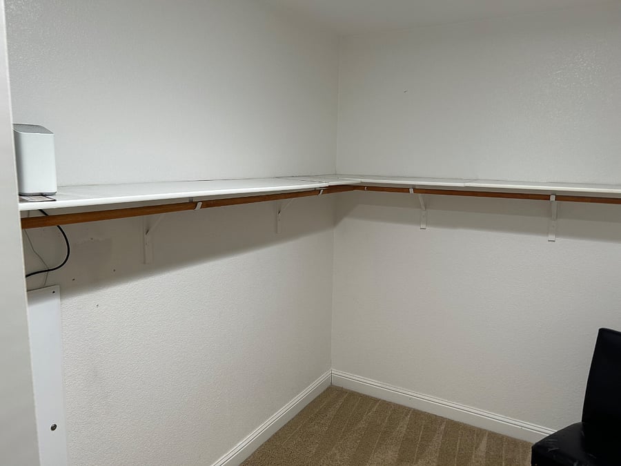 Master BR walk-in closet