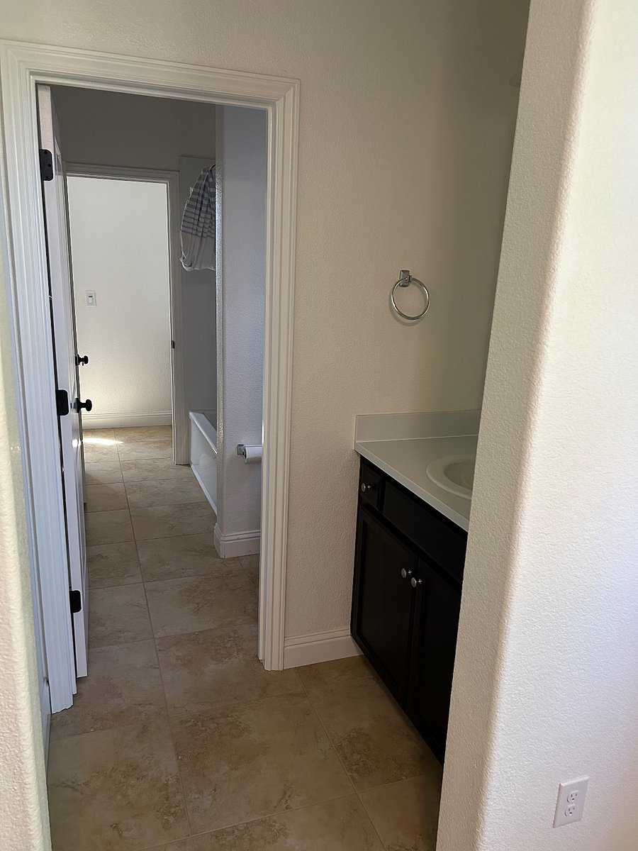 Jack and Jill bathroom
