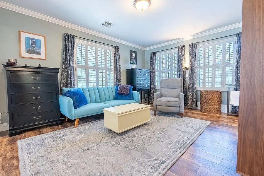 Primary bedroom retreat