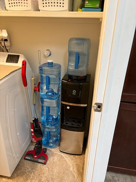 Primo water station. 