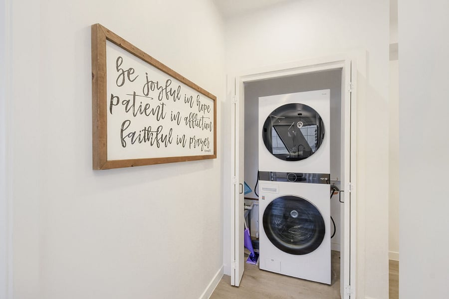 Washer and Dryer