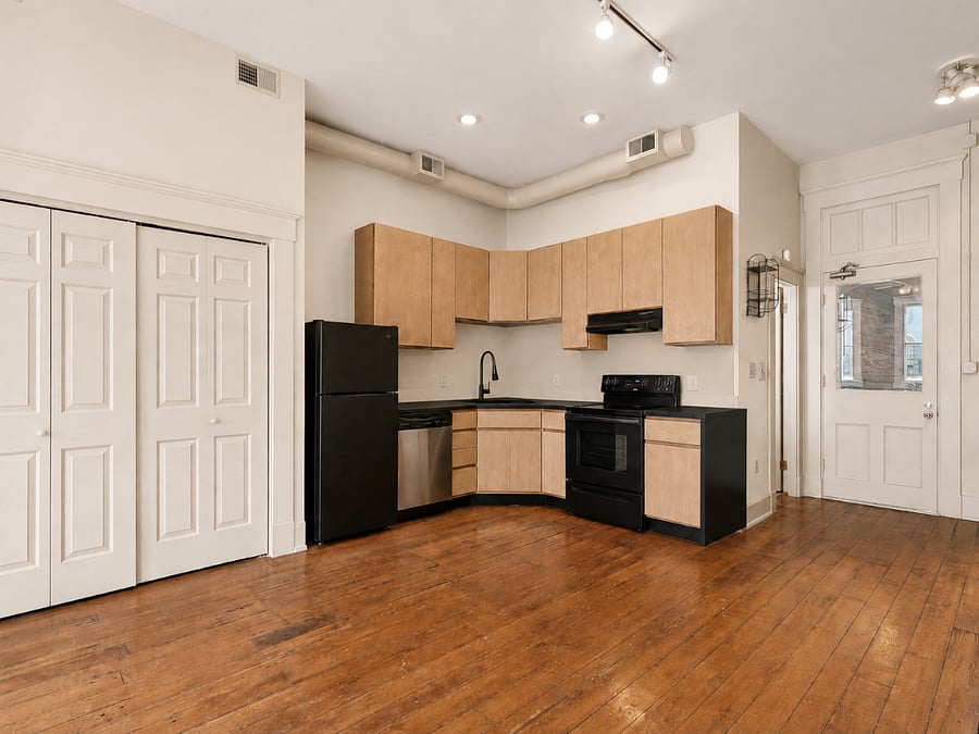 New appliances and updated cabinetry. A