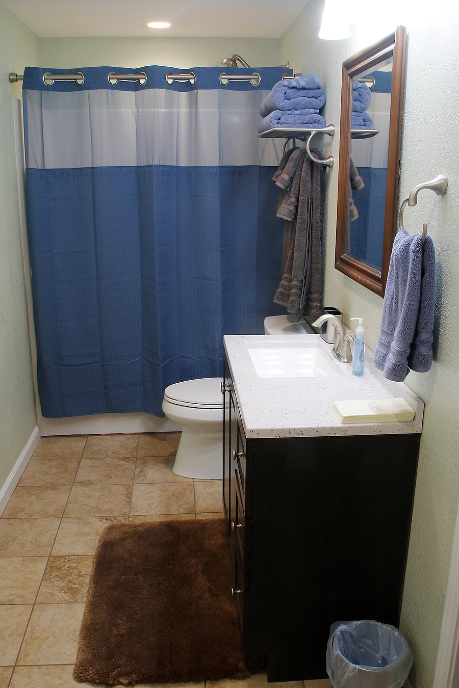 Secondary bathroom