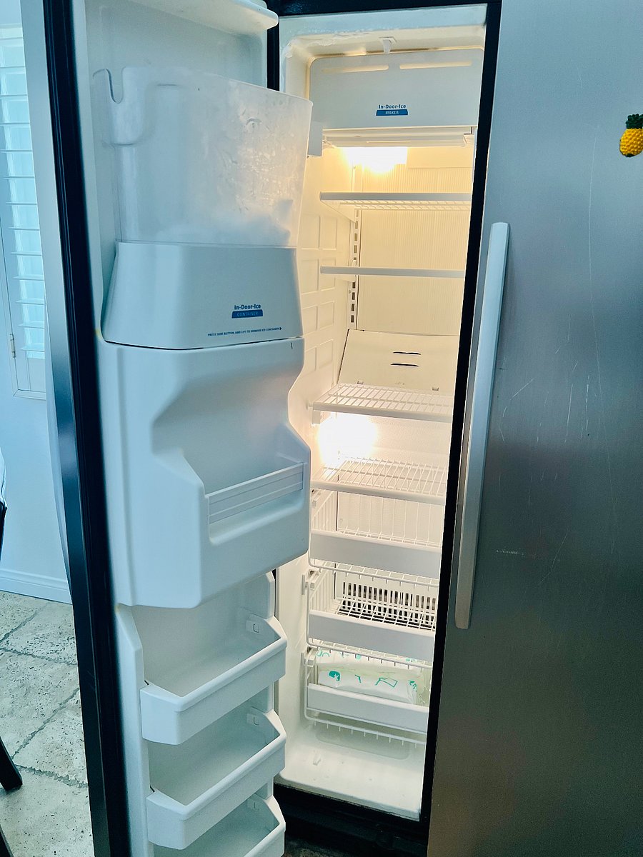 Freezer with ice-maker