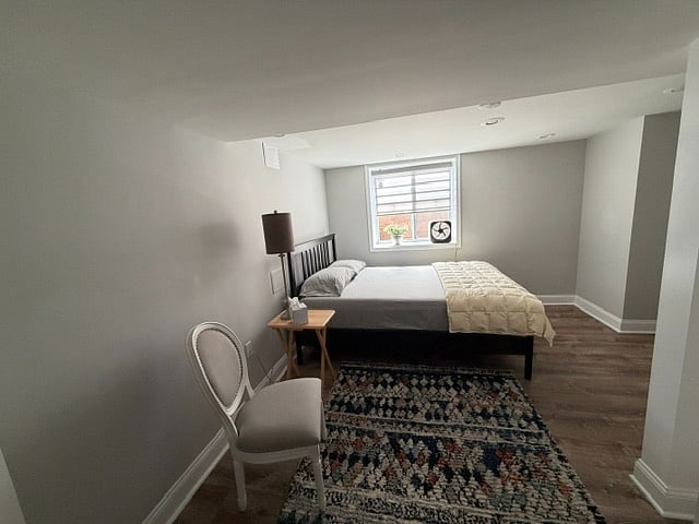 Lower level bedroom