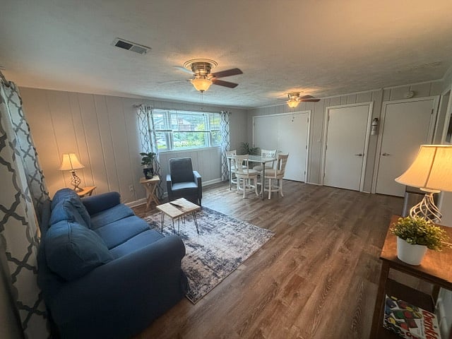 Main living area view from entry