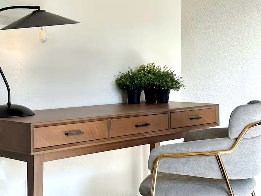 Dedicated workspace with a desk and high-speed Wi-Fiperfect for remote work, virtual meetings, or staying productive during extended stays.
