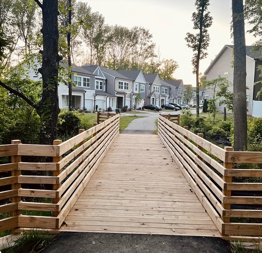 Walking Trails throughout the neihborhood
