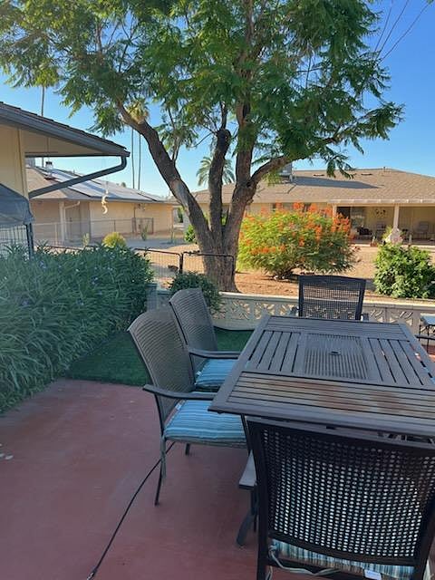 More back patio.