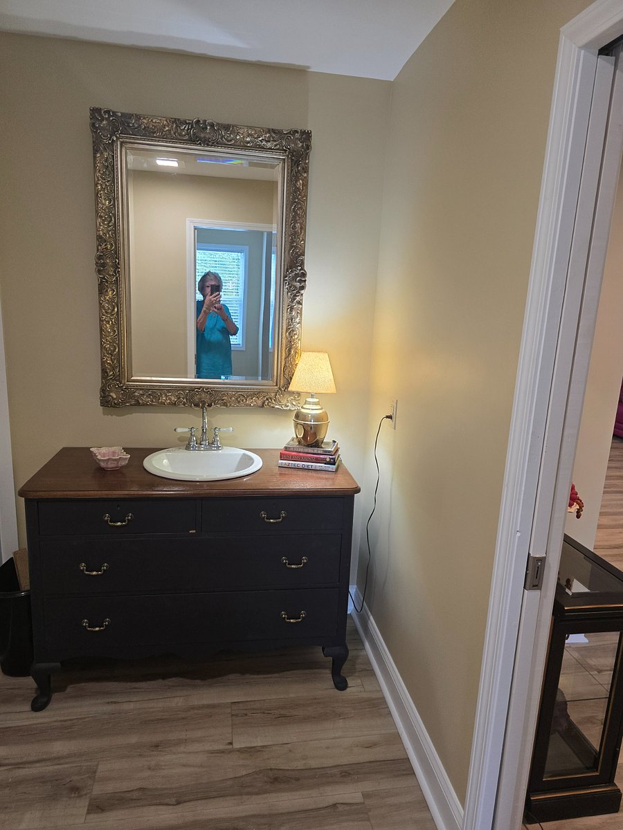 Another custom antique vanity