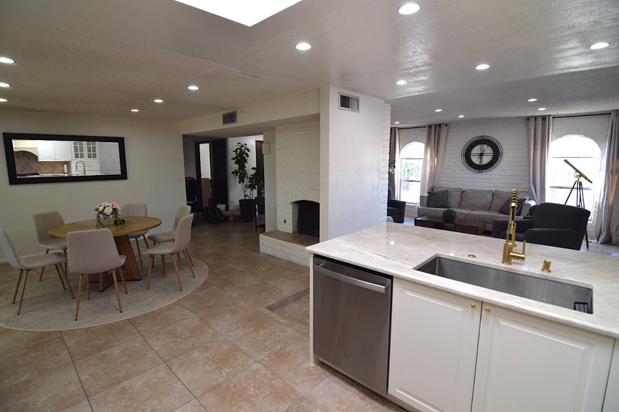 Bright, Open-Concept Layout with Plenty of Lighting and Inviting Seating Areas