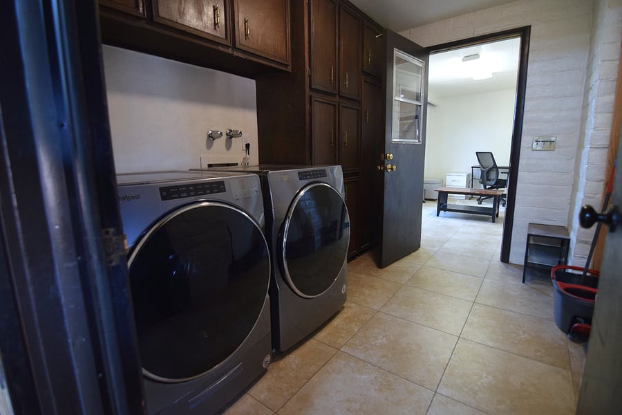 Laundry Room with Ample Storage Space