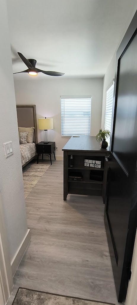 Office Space in Primary Bedroom