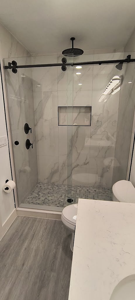 Primary Bathroom with Garden Shower