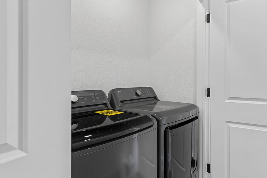 Washer and Dryer on floor 3.