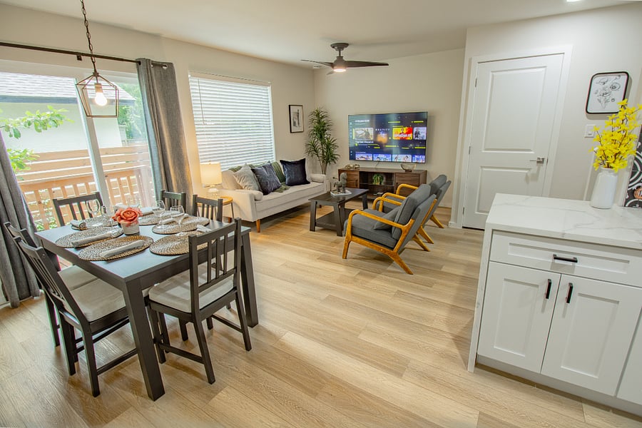 A bright, modern home designed for comfort, connection, and memorable stays. 