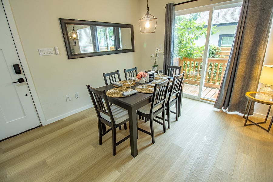 Perfect for family dinners, remote work, or your morning coffee.