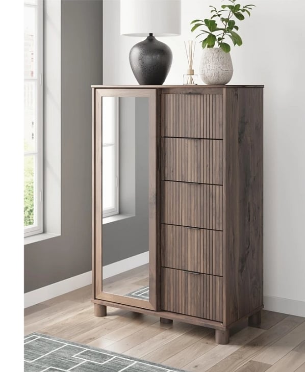 This is a picture of the bedroom set which will be put in. ETA end of July