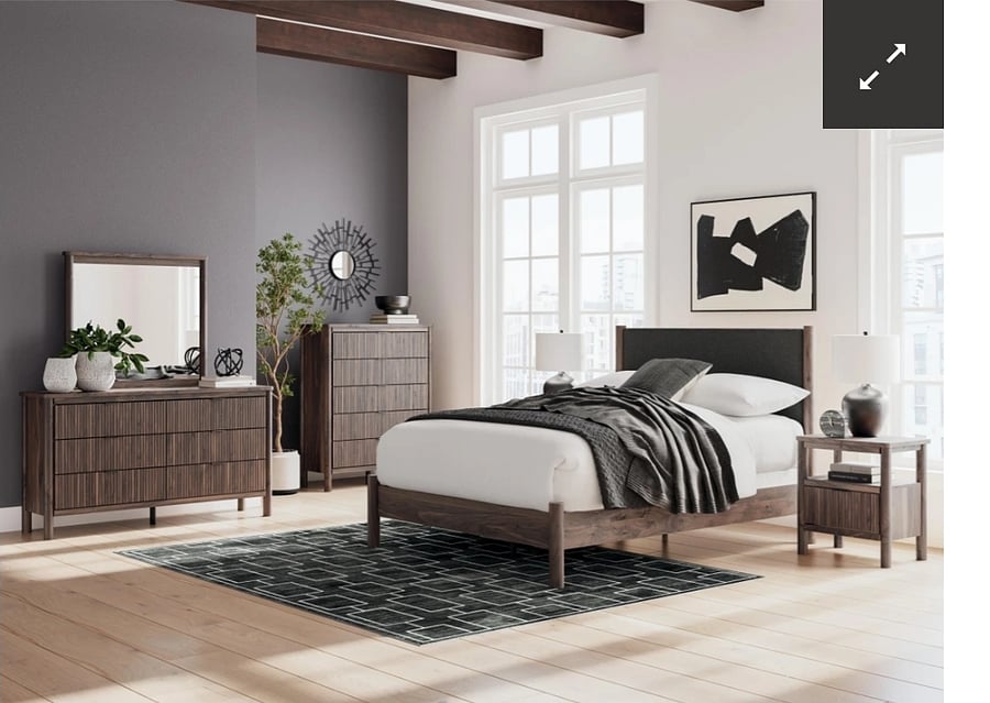This is a picture of the bedroom set which will be put in. ETA end of July