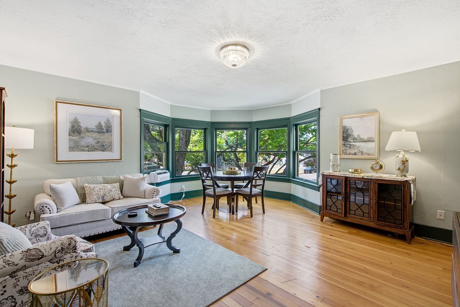 Wonderful views through the trees of Sherman Avenue