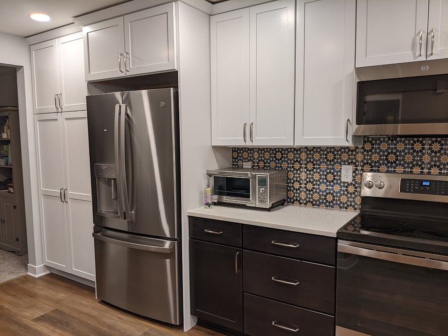Kitchen was remodeled in 2022 with all new stainless steel appliances.