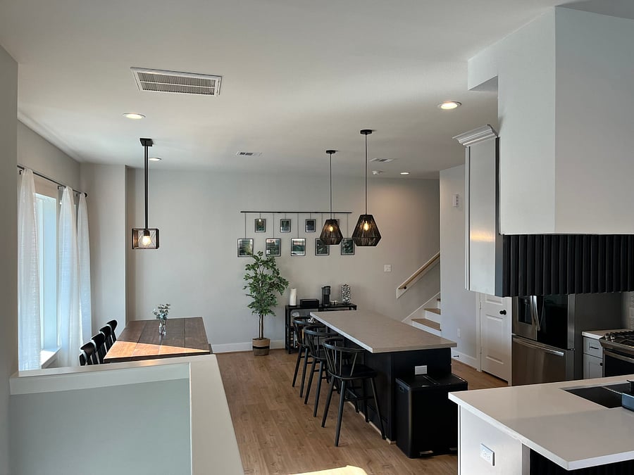 Open Kitchen, Dining Area