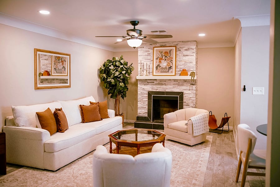 Shared living room