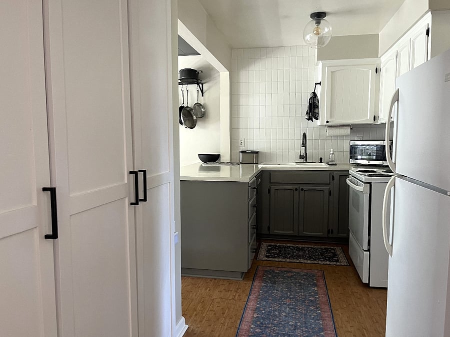 Kitchen pantry.