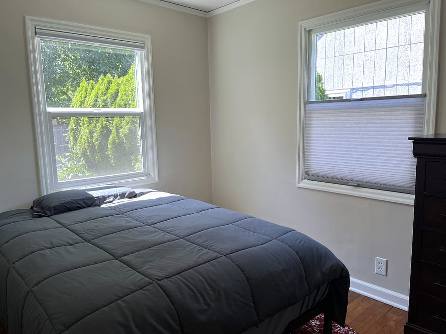 Bedroom 2 with full bed.