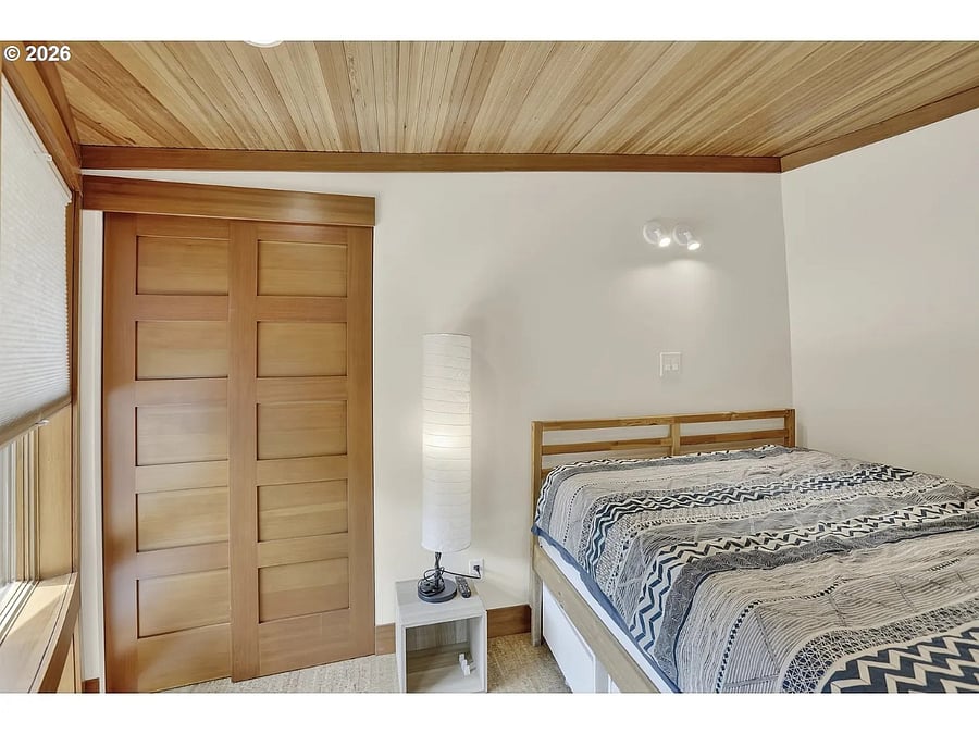 Separate Bedroom with Closet