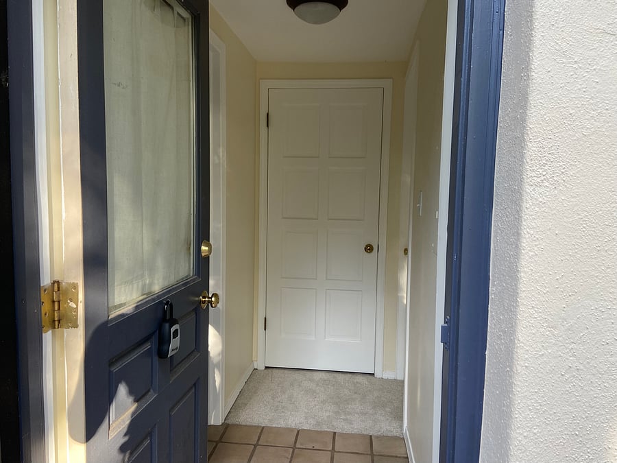 your private entrance