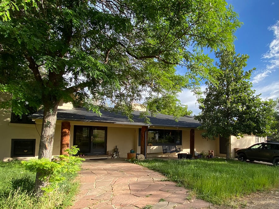 Front of main house