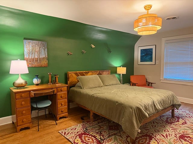 Your Master Bedroom
4 storage baskets that slide under the bed:)