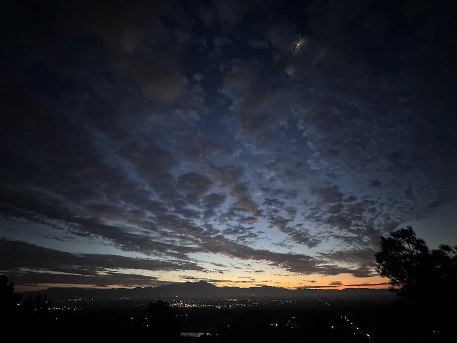 Sun is waking up