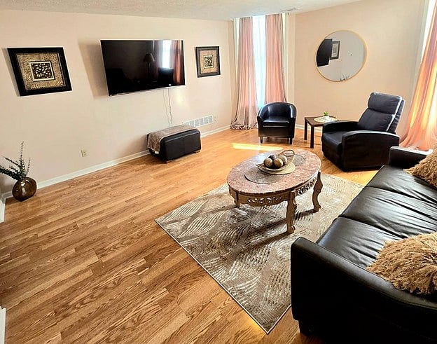 first floor, living room