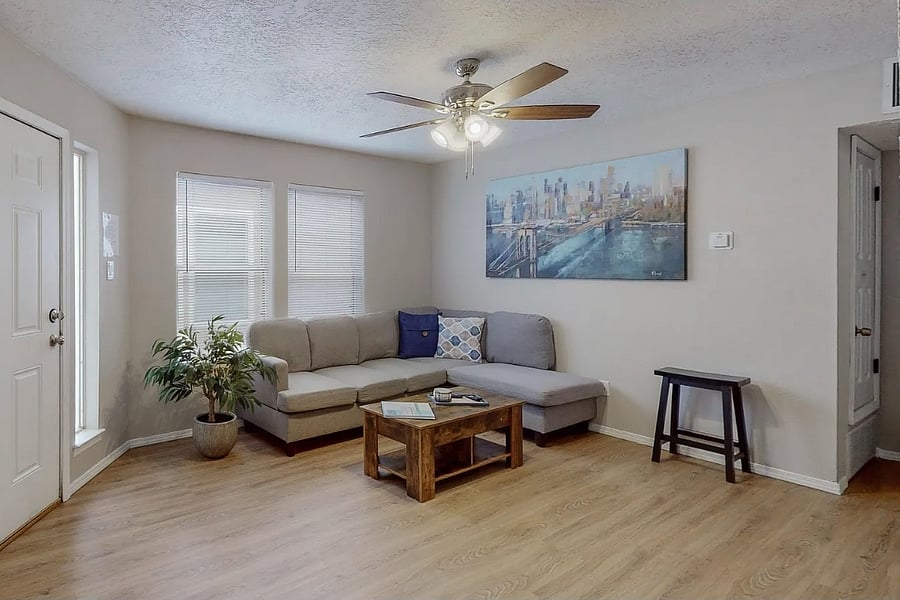 comfy living area
