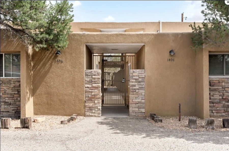 gated front entry