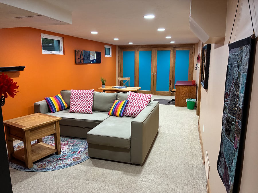 The large multi-purpose room.