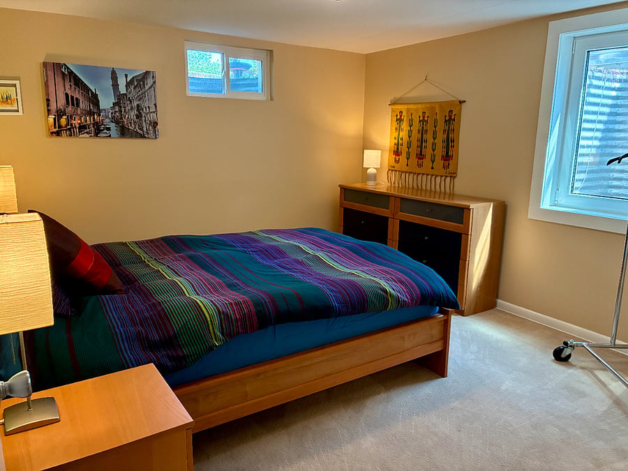 Your bedroom.