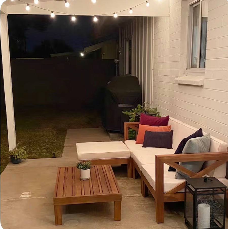 Patio (furniture was just updated this year - will post new pictures)