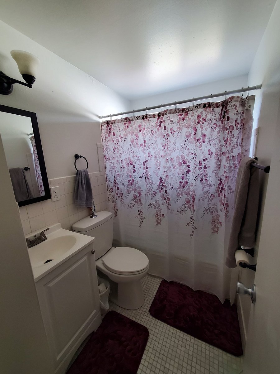 Bathroom shared with one other roommate
